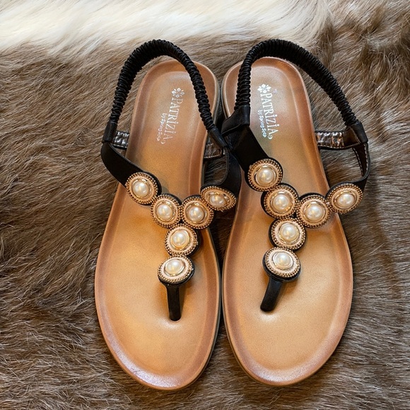 Spring Step Shoes - Patrizia by Spring Step pearled sandals